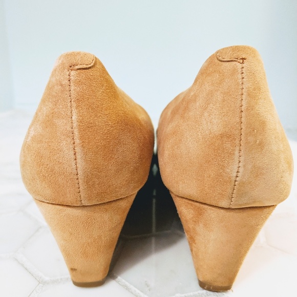 Talbot's tan suede wedges size 8.5 N - Picture 5 of 8